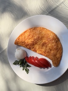 Omlet sa sirom
